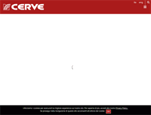 Tablet Screenshot of cerve.it